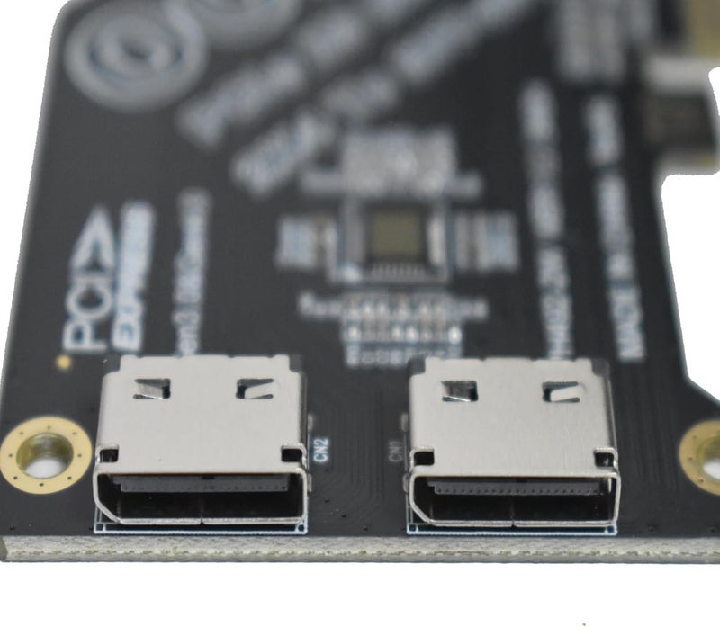 LetLinkSo Gen4 PCIe to Oculink SFF-8612 Adapter SFF-8611 External Graphics Card for GPU Dock, eGPU, NVMe SSD (PCIe x8 to Oculink) - Image 3